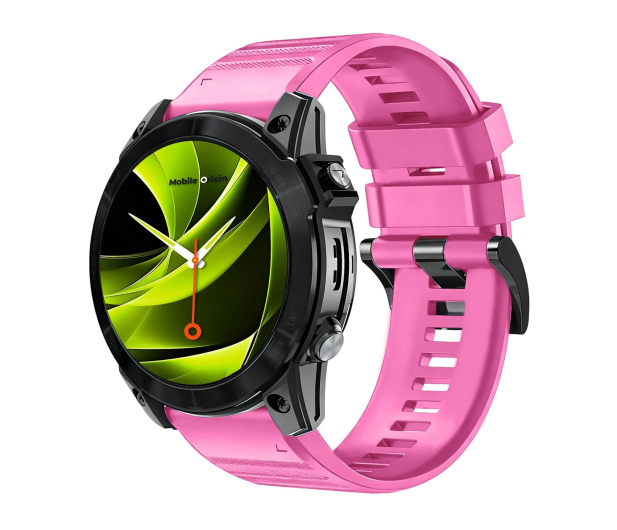 Mobile Origin Easy Strap Silicone Watch 20mm Pink - 1502781 - zdjęcie